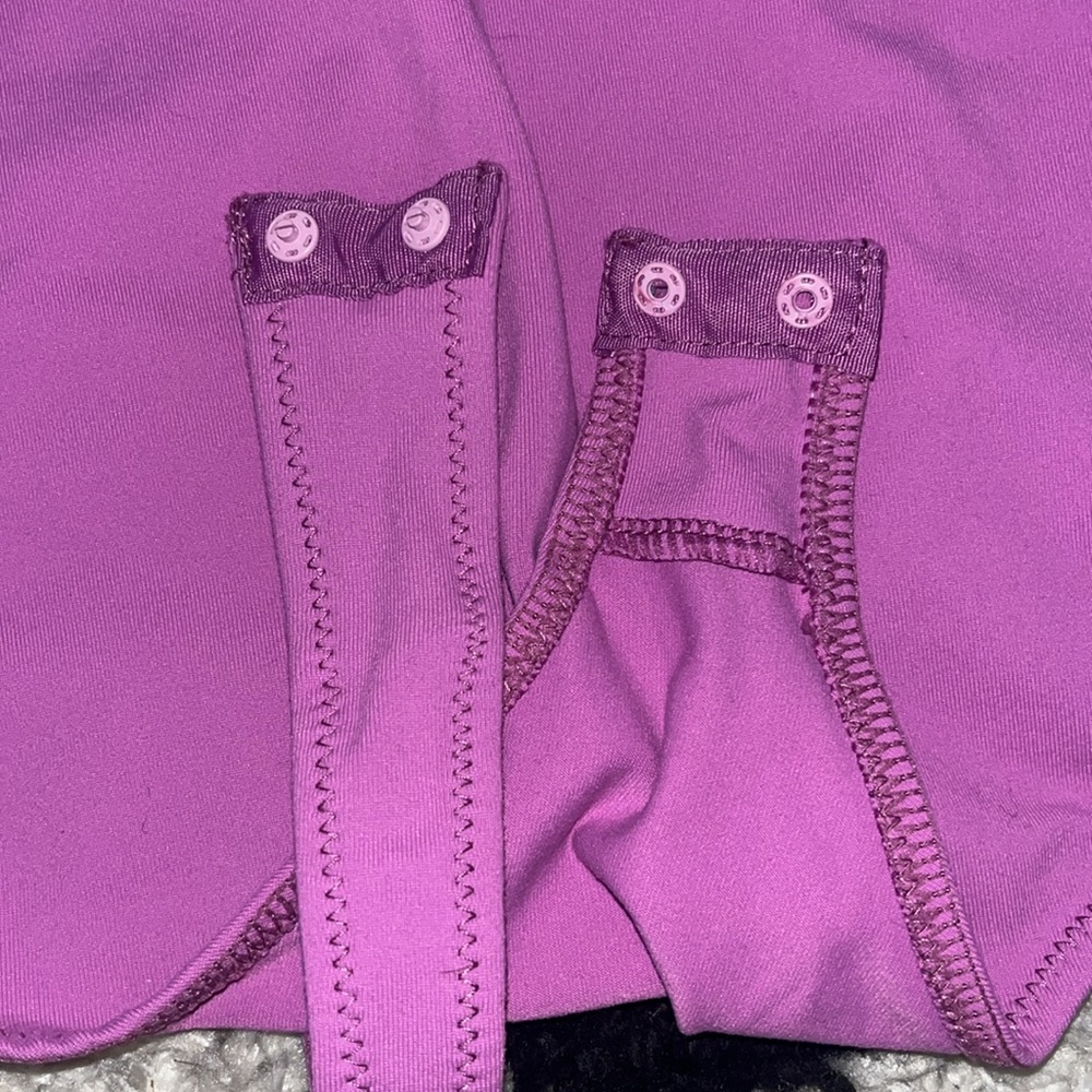 Free People‎ Va Va Voop Bodysuit in Wildberry Purple. - Picture 8 of 11